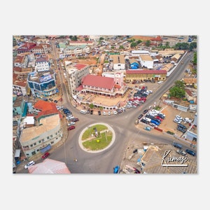 Kumasi Ghana Poster Print Wall Art | Kumasi Home Decor | Kumasi Print Collectible | Kumasi Ghana Horizontal | Kumasi Hangings Travel Photo