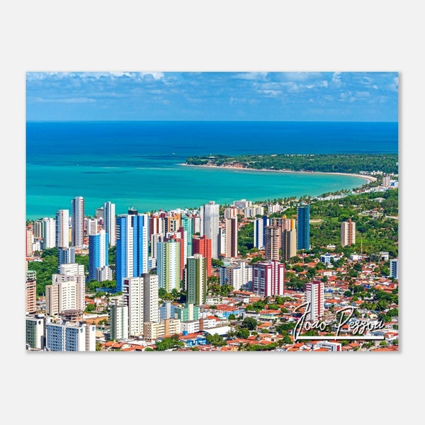 Joao Pessoa Skyline Etsy