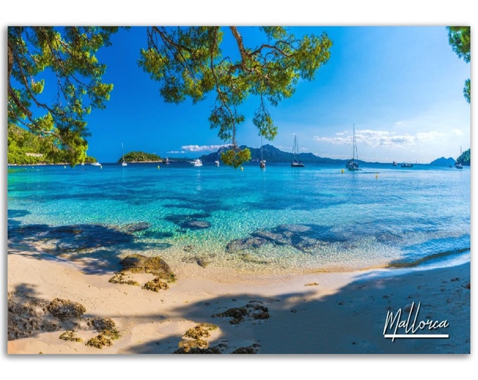 Mallorca Poster Print Wall Art | Mallorca Spain Photo Home Decoration | Mallorca Traveler Birthday Gift | Mallorca Horizontal Photography