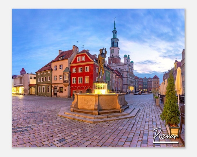 Poznan Poland Poster Print Wall Art Poznan Home Decor | Poznan Print Collectible | Poznan Poland Horizontal | Poznan Hangings Travel Photo