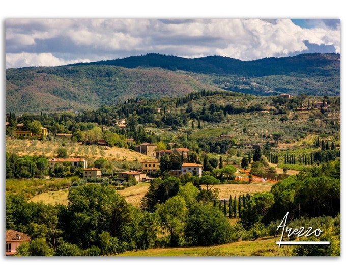 Arezzo Poster Print Wall Art | Arezzo Home Decor | Arezzo Italy Digital Print Collectible | Arezzo Horizontal | Arezzo Hangings Travel Photo