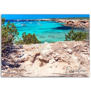 Formentera Poster Print Wall Art | Formentera Spain Home Decor | Formentera Print | Formentera Horizontal | Formentera Hangings Travel Photo