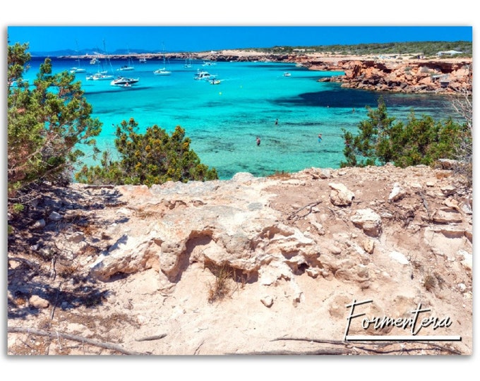 Formentera Poster Print Wall Art | Formentera Spain Home Decor | Formentera Print | Formentera Horizontal | Formentera Hangings Travel Photo