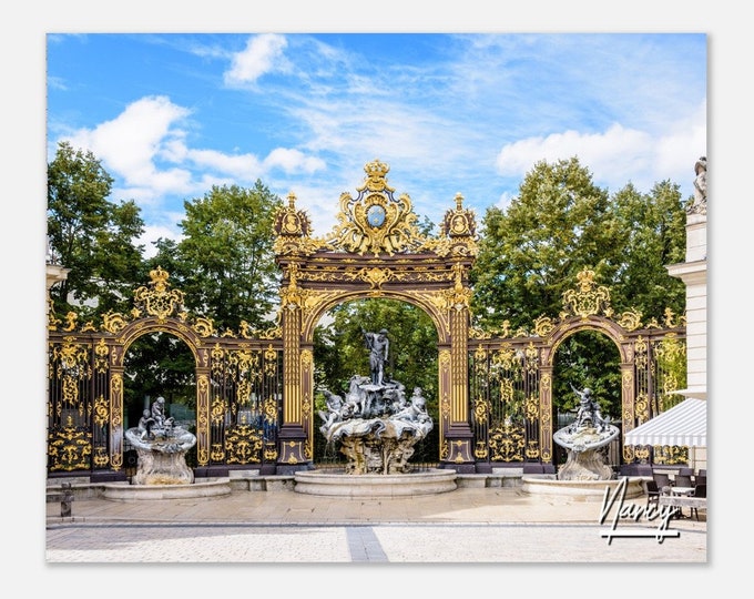 Nancy France Poster Wall Art | Nancy Stanislas Sunset Home Decor | Nancy Digital Print | Nancy Horizontal | Nancy Hanging Travel Photo Gifts
