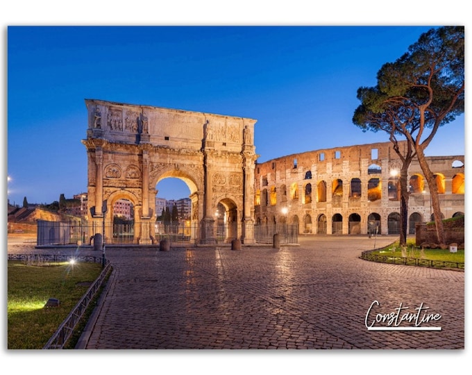 Constantine Poster Print Algeria Wall Art Decor | Historical Cityscape Photo Africa Decoration | Traveler Trip Gift | Horizontal Photography