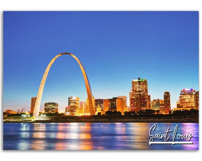 Saint Louis Poster Print Wall Art | Saint Louis Home Decor | Saint Louis Digital Print Collectible | Saint Louis Hangings Travel Photo