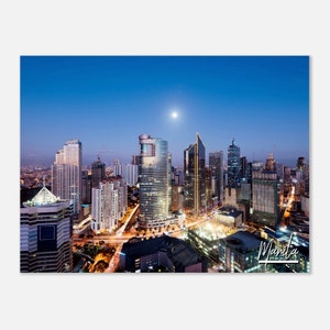 Manila Philippines Poster Print Wall Art | Manila Home Decor | Manila Print Collectible | Manila Horizontal | Manila Hangings Travel Photo