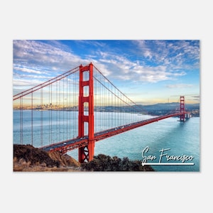 San Francisco Poster Print Wall Art | San Francisco Home Decor | San Francisco California Digital Print | San Francisco Hanging Travel Photo