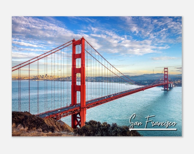 San Francisco Poster Print Wall Art | San Francisco Home Decor | San Francisco California Digital Print | San Francisco Hanging Travel Photo