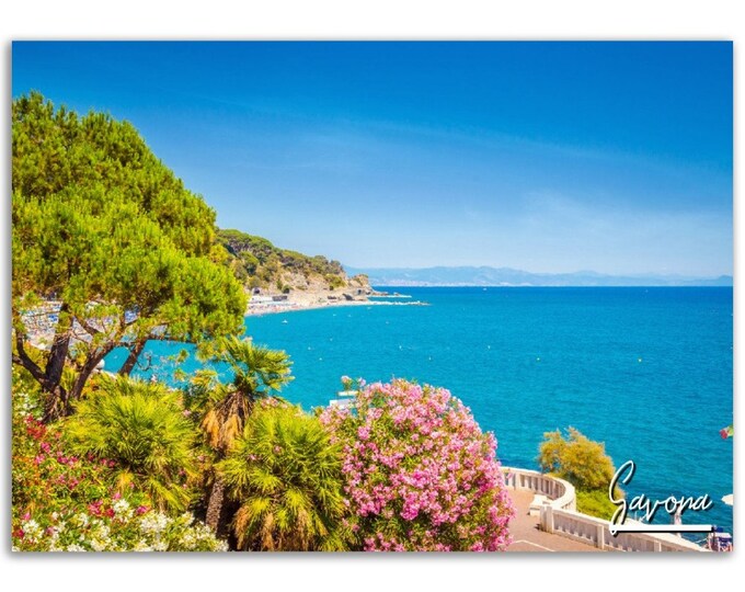 Savona Poster Print Wall Art | Savona Home Decor | Savona Italy Digital Print Collectible | Savona Horizontal | Savona Hangings Travel Photo