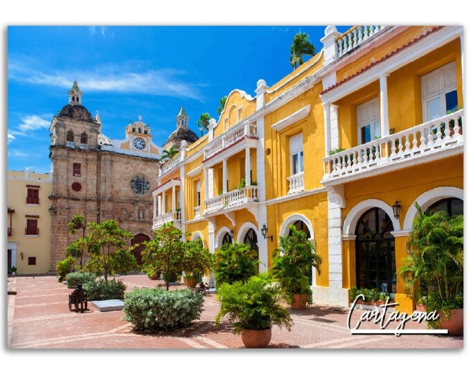 Cartagena Poster Print Wall Art | Cartagena Home Decor | Cartagena Digital Print | Cartagena Horizontal | Cartagena Hangings Travel Photo
