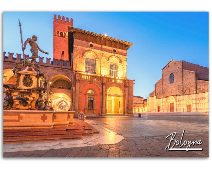 Bologna Poster Print Wall Art | Bologna Home Decor | Bologna Digital Print Collectible | Bologna Horizontal | Bologna Hangings Travel Photo