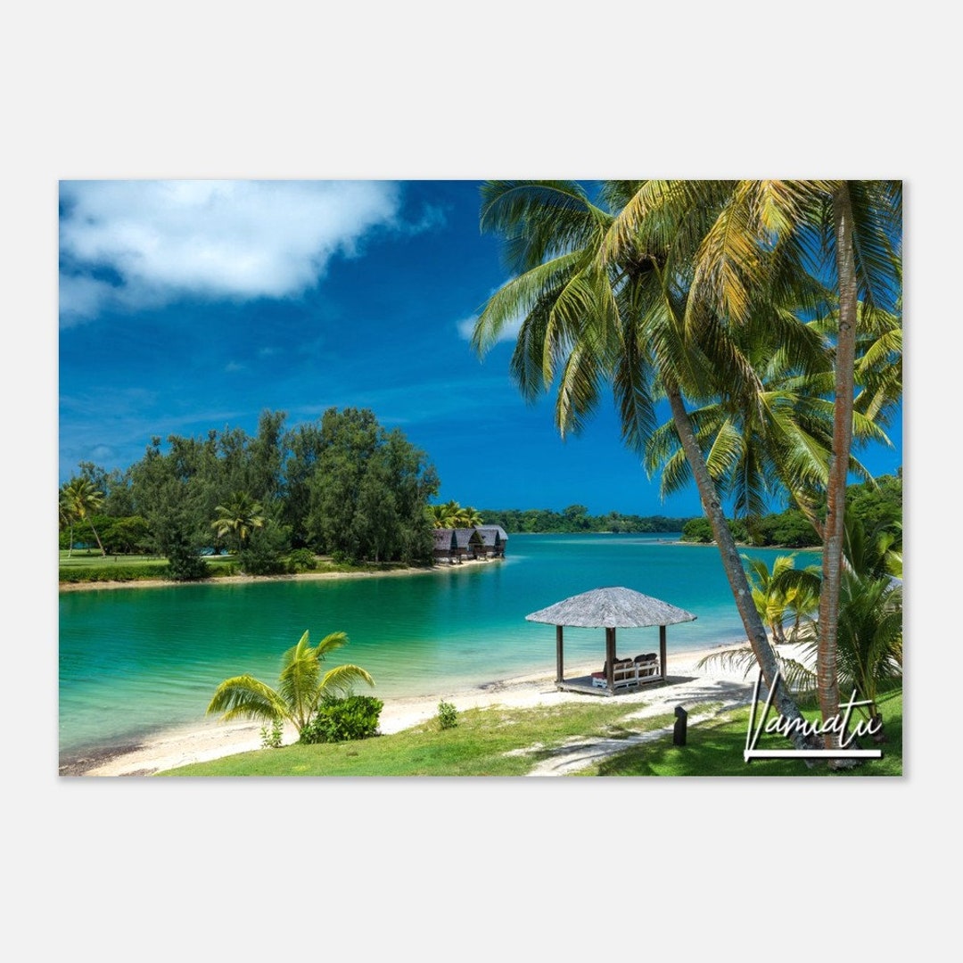 Vanuatu Poster Druck Wand Kunst Vanuatu Wohndekor Vanuatu Digitaldruck
