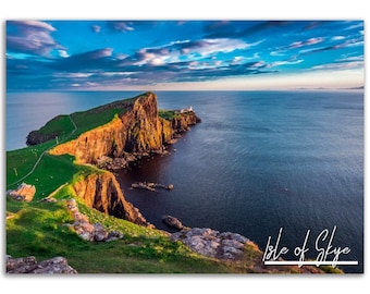 Isle of Skye Poster Print: Scottish Highlands Travel Wall Art