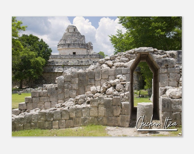 Chichen Itza Mexico Poster Print Wall Art | Chichen Itza Home Decor | Chichen Itza Digital Collectible | Chichen Itza Hangings Travel Photo