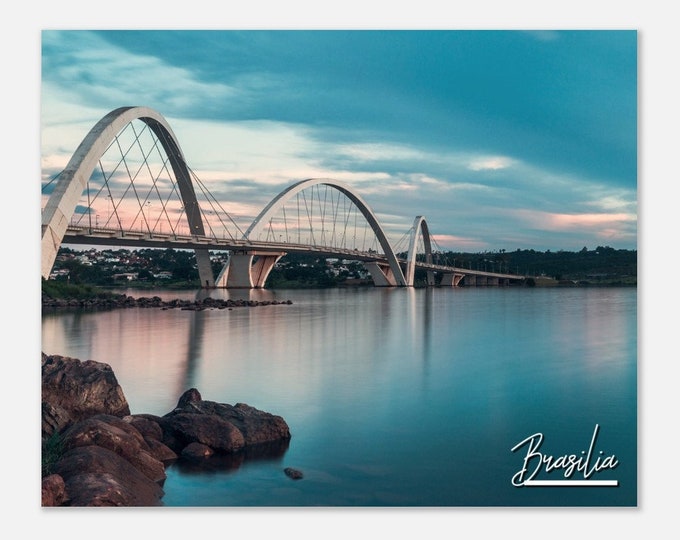 Brasilia Brazil Poster Print Wall Art | Brasilia Home Decor | Brasilia Digital Print Collectible | Brasilia Hangings Travel Photo Present