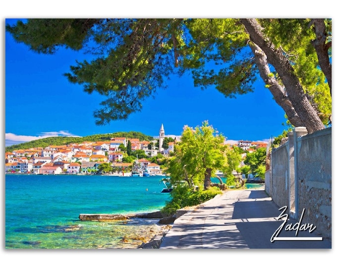 Zadar Poster Print Wall Art | Zadar Home Decor | Zadar Croatia Digital Print Collectible | Zadar Horizontal | Zadar Hangings Travel Photo