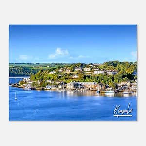 Kinsale Ireland Poster Wall Art | Kinsale Home Decor | Kinsale Coastal Print | Kinsale Town Horizontal | Kinsale Citycape Travel Photo Gift