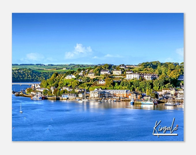 Kinsale Ireland Poster Wall Art | Kinsale Home Decor | Kinsale Coastal Print | Kinsale Town Horizontal | Kinsale Citycape Travel Photo Gift