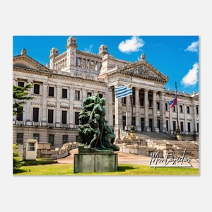 Montevideo Uruguay Poster Print Wall Art | Montevideo Home Decor | Montevideo Print Collectible | Montevideo Hangings Travel Photo Present