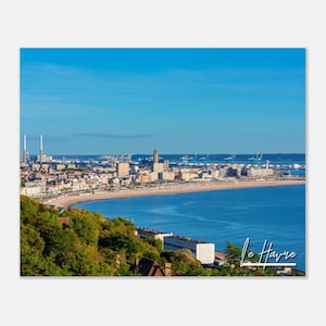 Le Havre France Poster Wall Art | Le Havre Coastal Home Decor | Le Havre Digital Print | Le Havre Horizontal | Le Havre Hanging Travel Photo