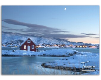 Tromso Norway Winter Landscape Photo Print