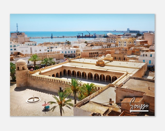 Sousse Tunisia Poster Print Wall Art | Sousse Home Decor | Sousse Print Collectible | Sousse Horizontal | Sousse Hangings Travel Photo Gifts