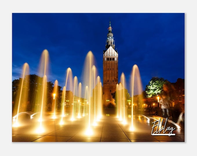 Elblag City Poland Poster Print Wall Art | Elblag Home Decor | Elblag Print | Elblag St. Nicholas Cathedral | Elblag Hangings Travel Photo