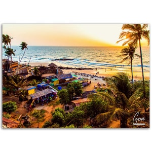 Goa India Poster Print Wall Art | Goa Home Decor | Goa Digital Print Collectible | Goa India Horizontal Prints | Hangings Travel Photo