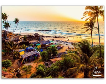 Goa India Poster Print Wall Art | Goa Home Decor | Goa Digital Print Collectible | Goa India Horizontal Prints | Hangings Travel Photo