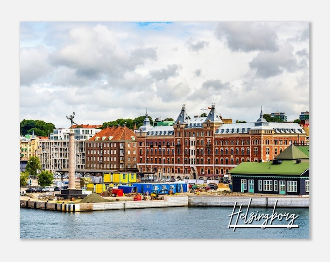 Helsingborg Sweden Poster Wall Art | Helsingborg Home Decor | Helsingborg Landscape Print | Helsingborg Coastal | Helsingborg Travel Photo