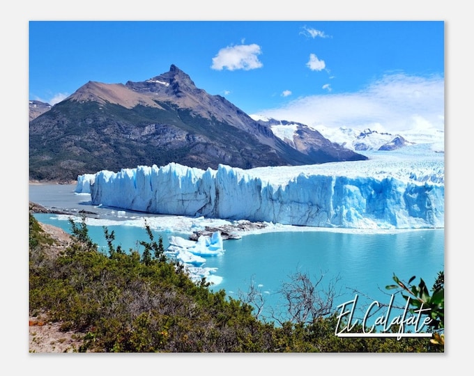 El Calafate Argentina Poster Print Wall Art | El Calafate Home Decor | El Calafate Digital Collectible | El Calafate Hangings Travel Photor