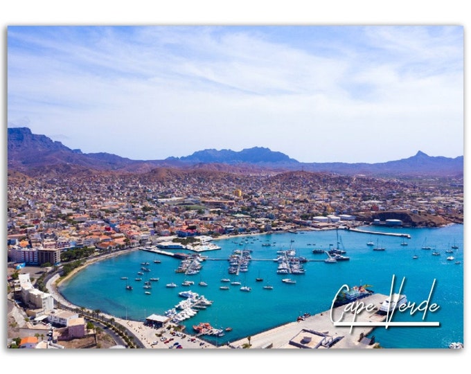 Cape Verde Poster Print Wall Art | Cape Verde Photo Home Decoration | Cape Verde Traveler Birthday Gift | Cape Verde Horizontal Photography