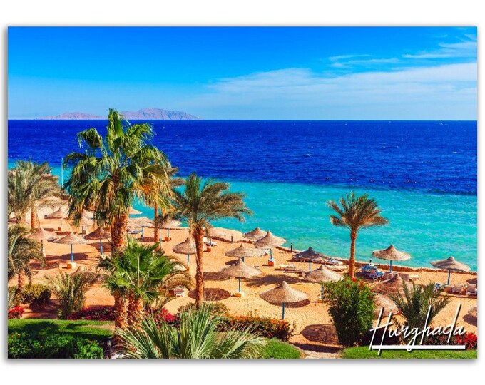Hurghada Poster Print Wall Art | Hurghada Home Decor | Hurghada Egypt Digital Print  | Hurghada Horizontal | Hurghada Hangings Travel Photo