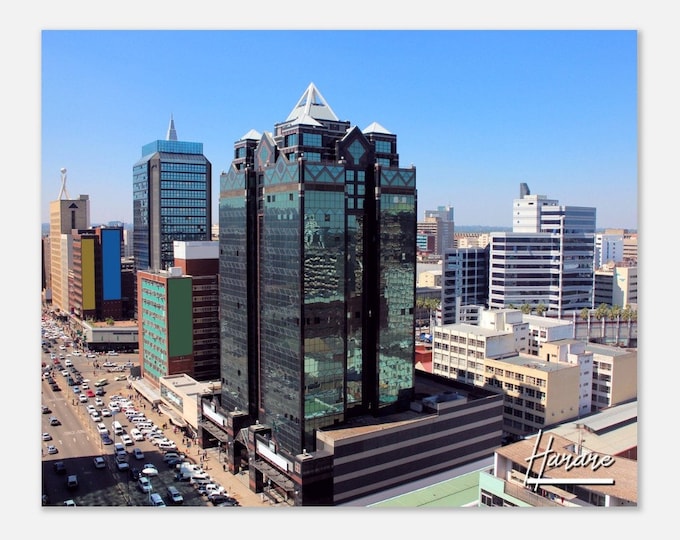 Harare Zimbabwe Poster Print Wall Art | Harare Home Decor | Harare Print Collectible | Harare Horizontal | Harare Hangings Travel Photo
