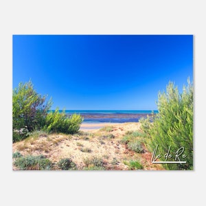 Ile de Re France Print Wall Art | Ile de Re Home Decor | Ile de Re Beach Digital | Ile de Re Horizontal | Ile de Re Hanging Travel Photo