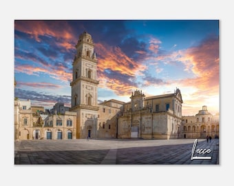 Lecce Italy Print: Baroque Architecture Travel Photo