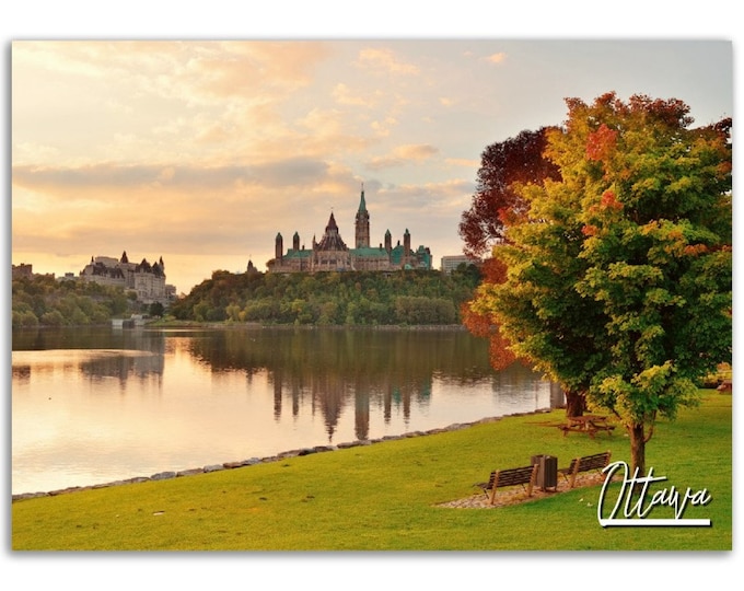 Ottawa Poster Print Wall Art | Ottawa Home Decor | Ottawa Digital Print Collectible | Ottawa Horizontal | Ottawa Hangings Travel Photo