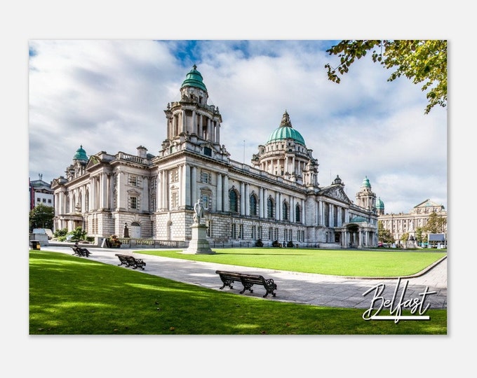Belfast Northern Ireland Poster Print Wall Art | Belfast Home Decor | Belfast Horizontal Collectible  |  Belfast Hangings Travel Photo Gifts
