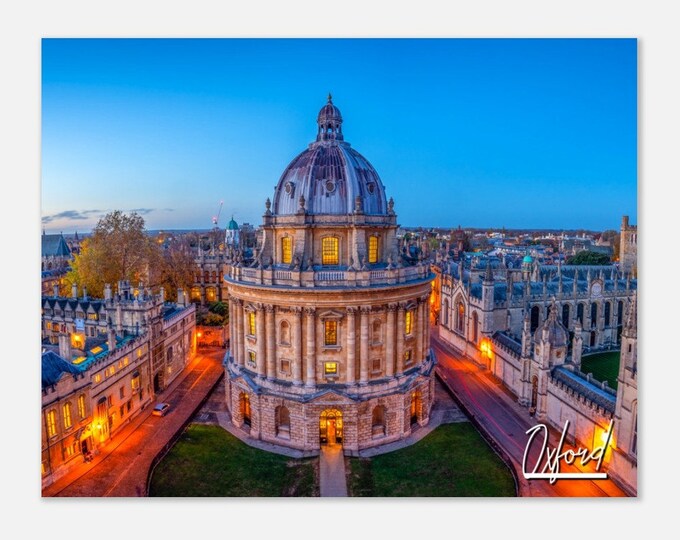 Oxford United Kingdom Poster Print Wall Art | Oxford Home Decor | Oxford Print Collectible | Oxford Horizontal | Oxford Hanging Travel Photo