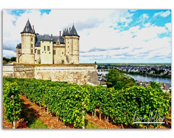 Loire Valley Poster Print Wall Art | Loire Valley Photo Home Decoration | Loire Valley Traveler Gift | Loire Valley Horizontal Photography