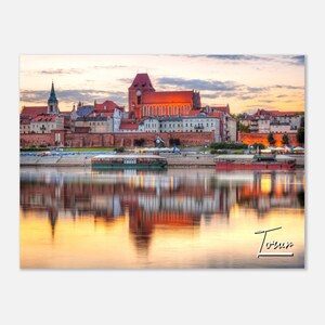 Torun Poland Poster Print Wall Art | Torun Landscape Home Decor | Torun Town Digital Print | Torun Horizontal | Torun Hangings Travel Photo