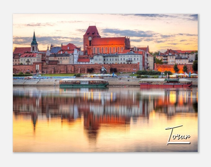 Torun Poland Poster Print Wall Art | Torun Landscape Home Decor | Torun Town Digital Print | Torun Horizontal | Torun Hangings Travel Photo
