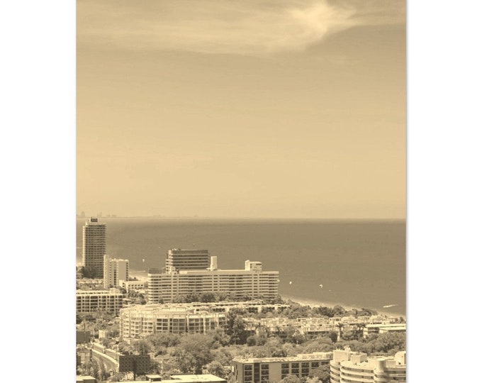 Vintage Hua Hin Thailand Travel Poster Print Wall Art | Retro Hua Hin City Home Decor | Hua Hin Beach Print Vertical | Hua Hin Sepia Photo