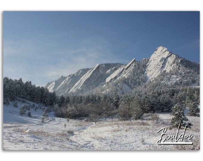 Boulder Poster Print Wall Art | Boulder Home Decor | Boulder Digital Print Collectible | Boulder Horizontal | Boulder Hangings Travel Photo