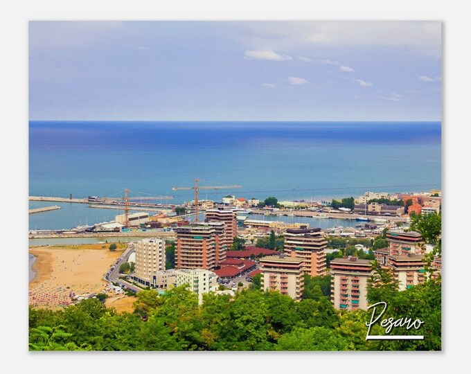 Pesaro Italy Print Wall Art | Pesaro Home Decor | Pesaro Poster Print | Pesaro Horizontal | Pesaro Hangings Travel Photo