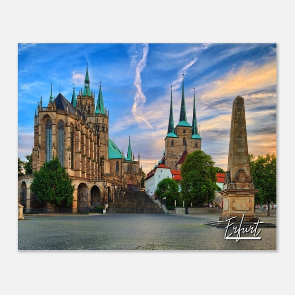 Erfurt Germany Poster Wall Art Porto Alegre Home Decor | Porto Alegre Print  | Porto Alegre Horizontal | Porto Alegre Hangings Travel Photo