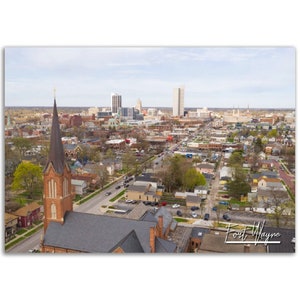 Fort Wayne Poster Print Wall Art | Indiana Photo Home Decoration | Fort Wayne Traveler Christmas Gift | Fort Wayne Horizontal Photography