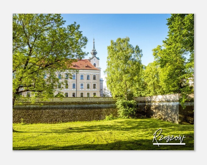 Rzeszow Poland Poster Print Wall Art | Rzeszow Nature Home Decor Print | Rzeszow Lubomirski Castle Landscape Hanging Travel Photo Present