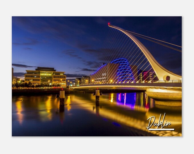 Dublin Ireland Poster Print Wall Art | Dublin Home Decor | Dublin Print Collectible | Dublin Horizontal | Dublin Hangings Travel Photo Gifts